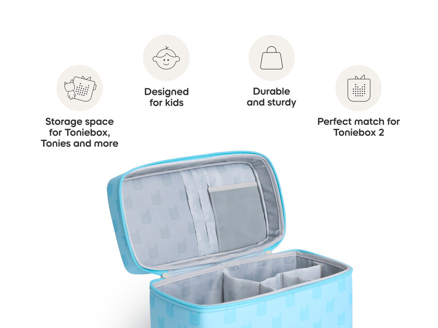 toniebox play torba transportowa - niebieska