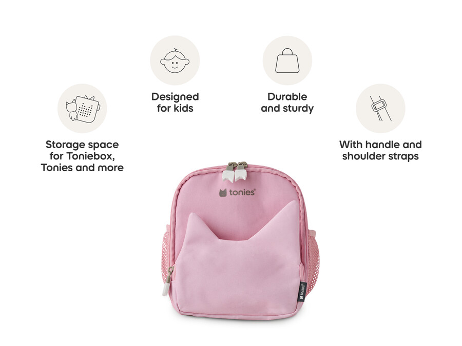 plecak tonies adventure – cloud pink