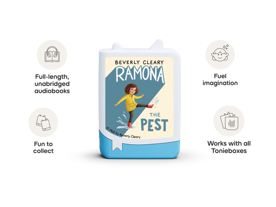 audiobook ramony tonies – zestaw 4 sztuk