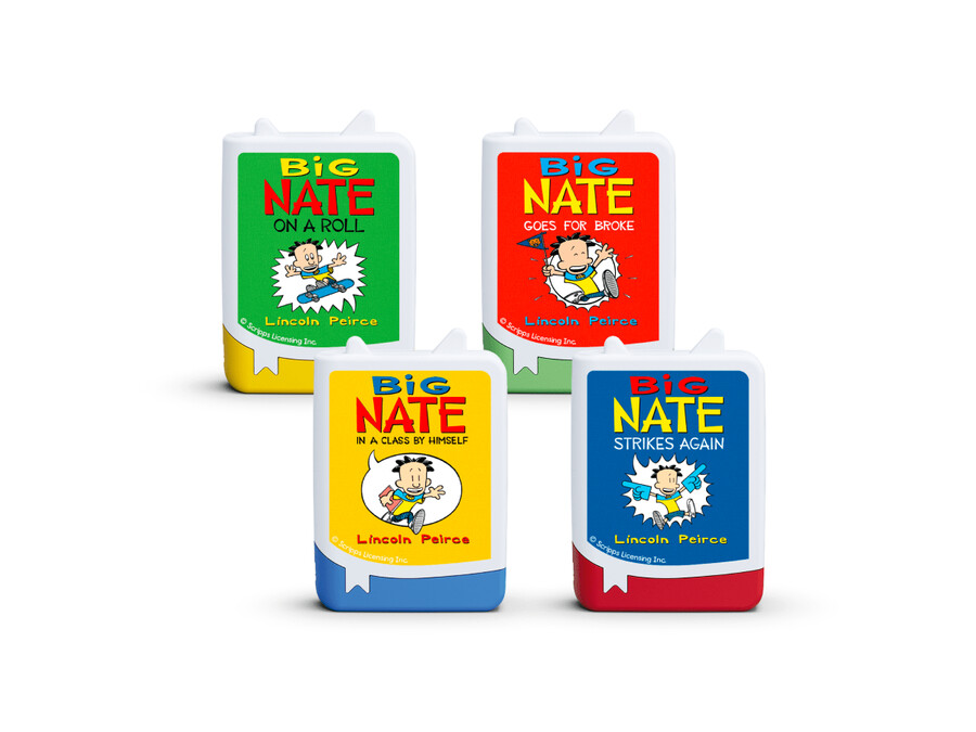 audiobook big nate tonies – zestaw 4 sztuk