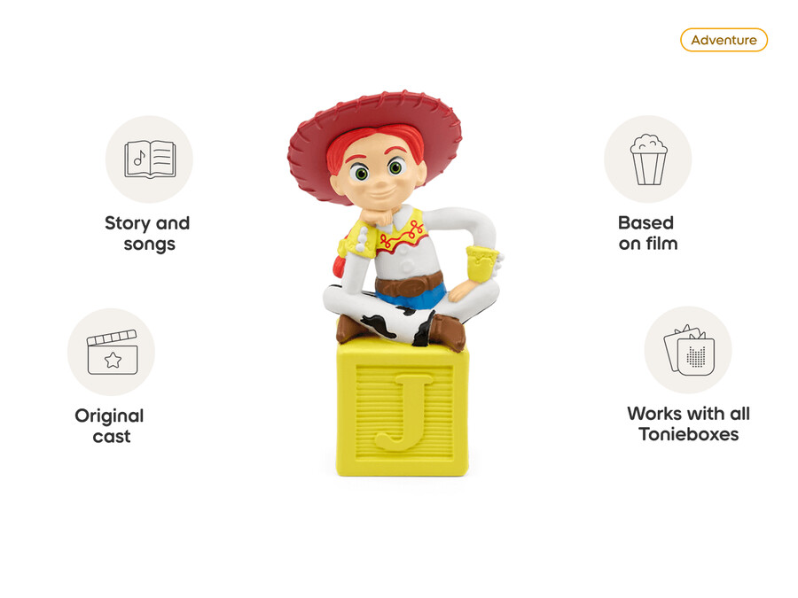 disney i pixar toy story 3 i 4 jessie tonie