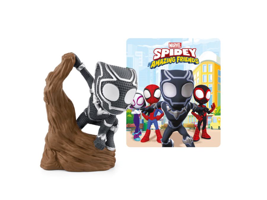 spiderman marvela i jego niezwykli przyjaciele czarna pantera tonie