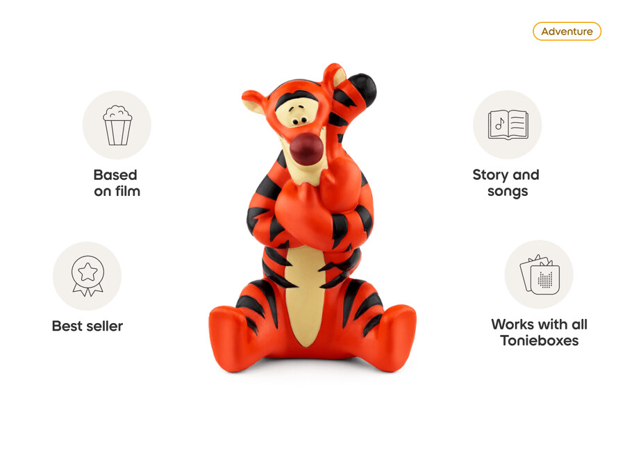 disney tygrysek tonie