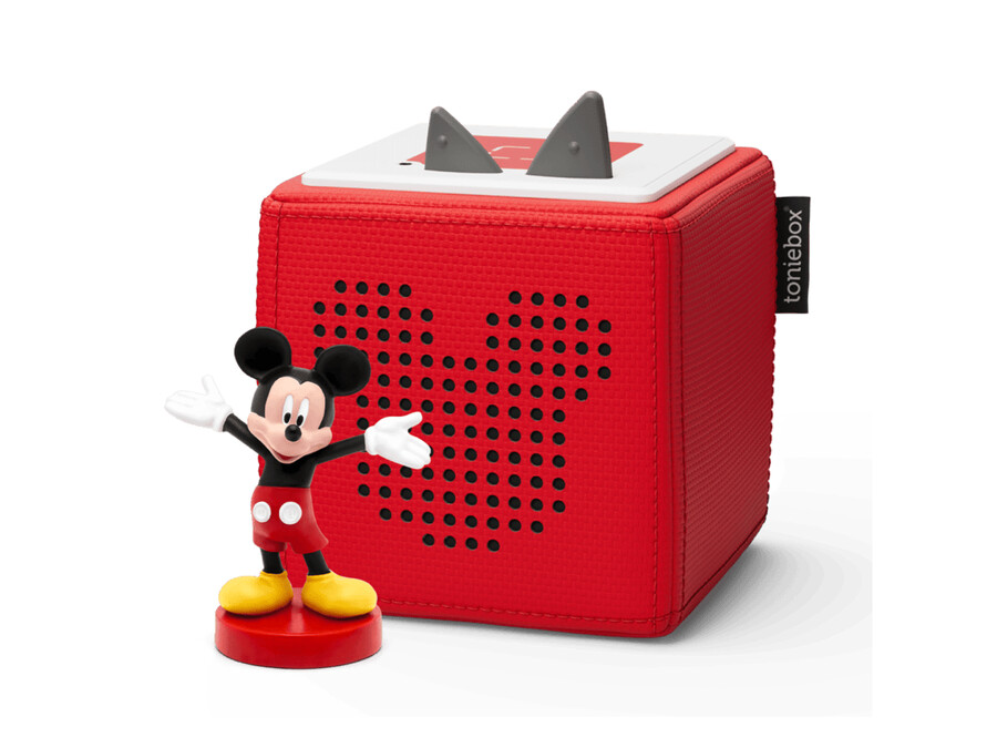 zestaw startowy toniebox 1 disney mickey i przyjaciele – czerwony