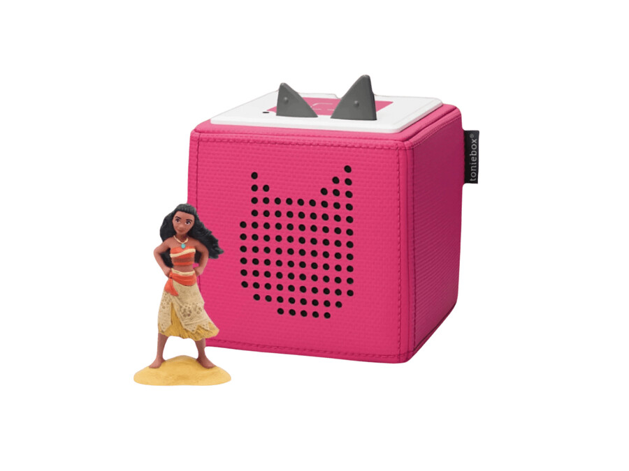 disney moana toniebox starter set - różowy
