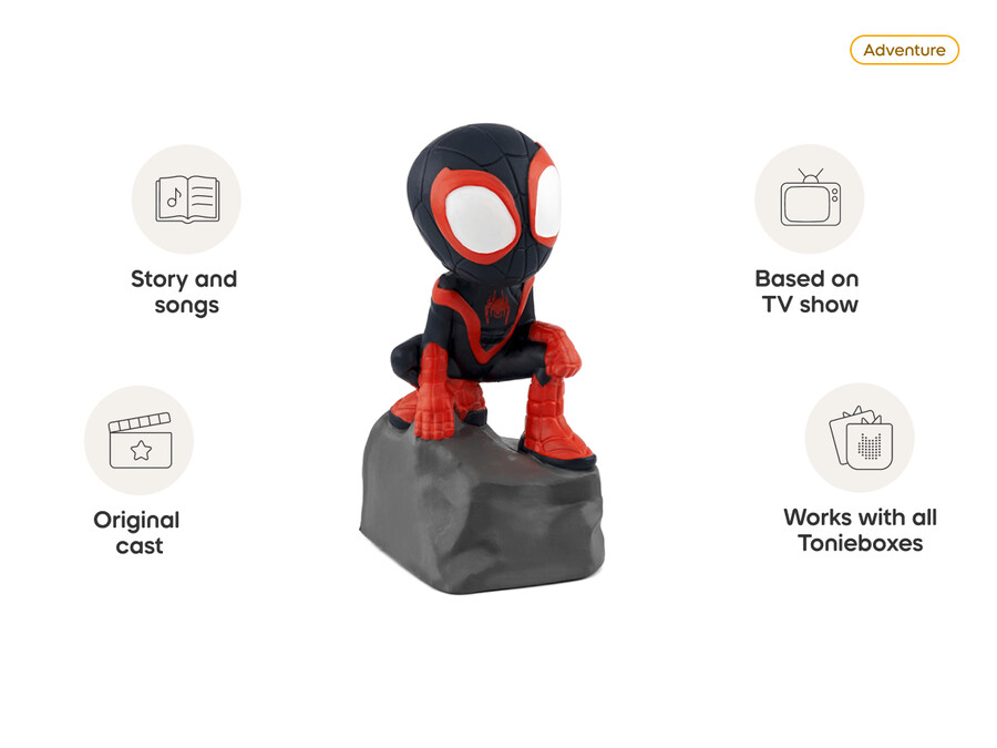 spiderman marvela i jego niezwykli przyjaciele spin tonie