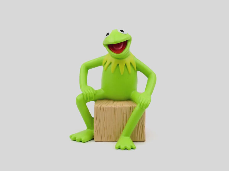 disney muppety kermit Żaba tonie