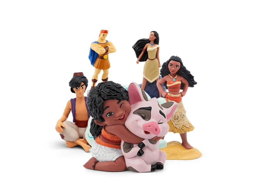 zestaw disney adventurers 5 tonies