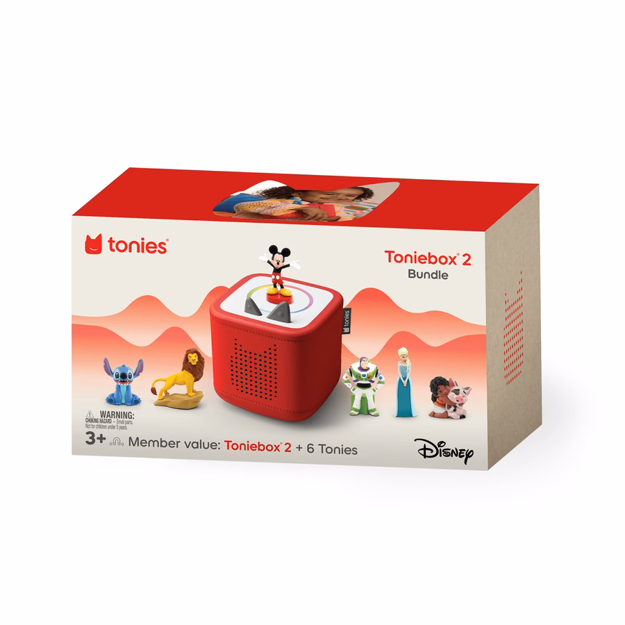 Zestaw Toniebox 2 Disney — czerwień zachodzącego słońca