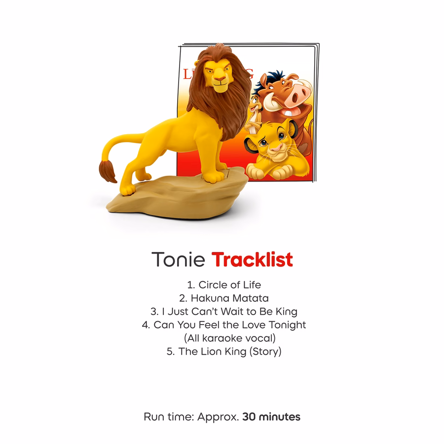 Zestaw Toniebox 2 Disney — czerwień zachodzącego słońca