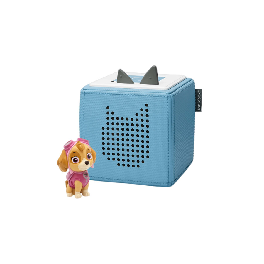 zestaw startowy psi patrol skye toniebox – jasnoniebieski