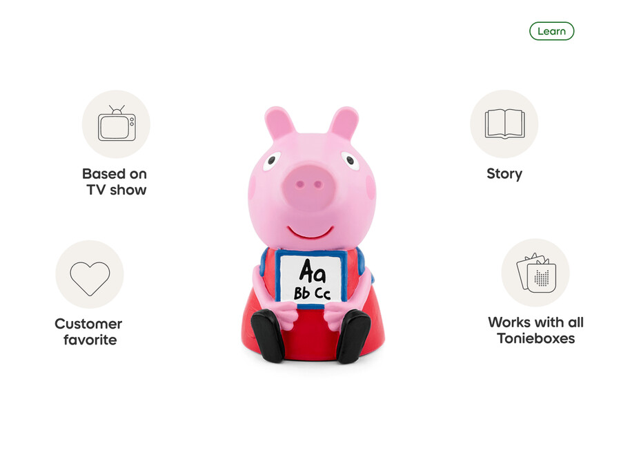 peppa pig ucz się z peppą tonie