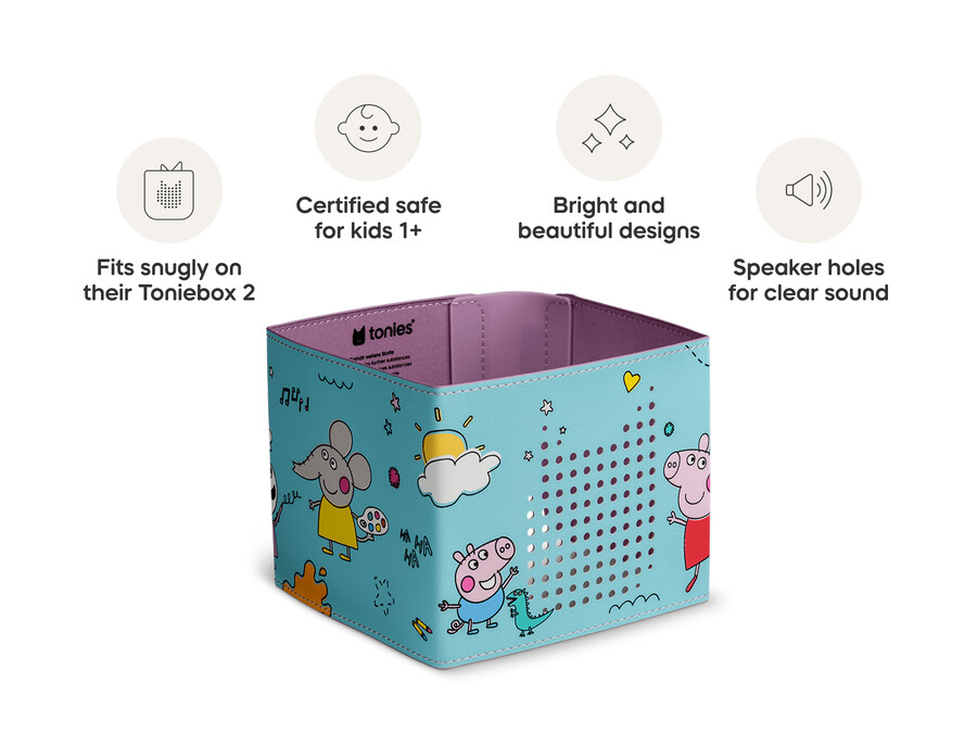 toniebox 2 sleeve Świnka peppa