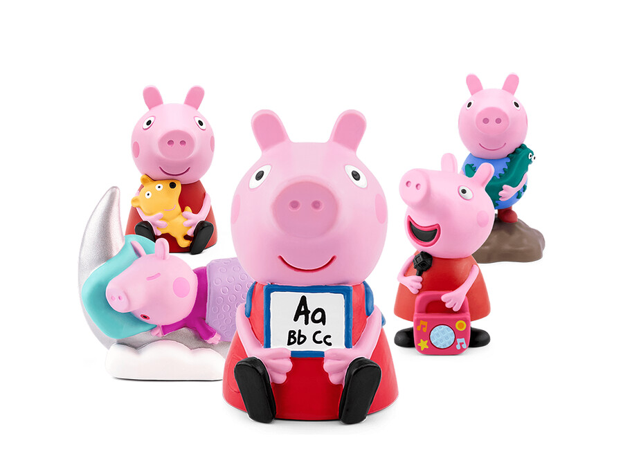 zestaw peppa pig 5 tonies