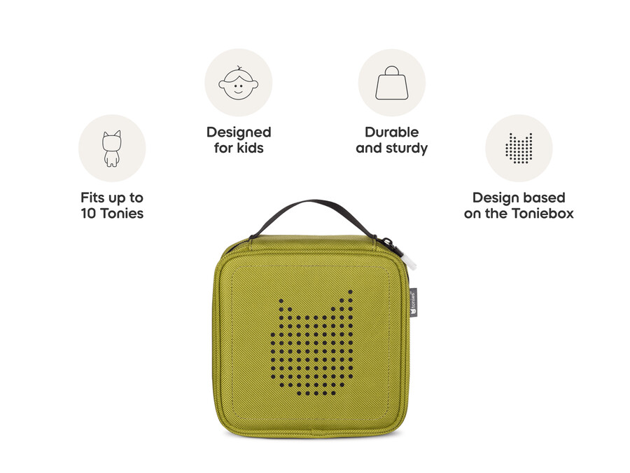 torba transportowa na tonies - zielona