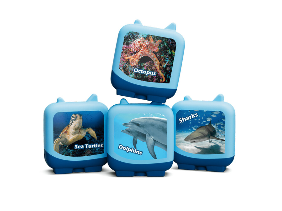 marine life clever tonies - opakowanie 4 sztuk
