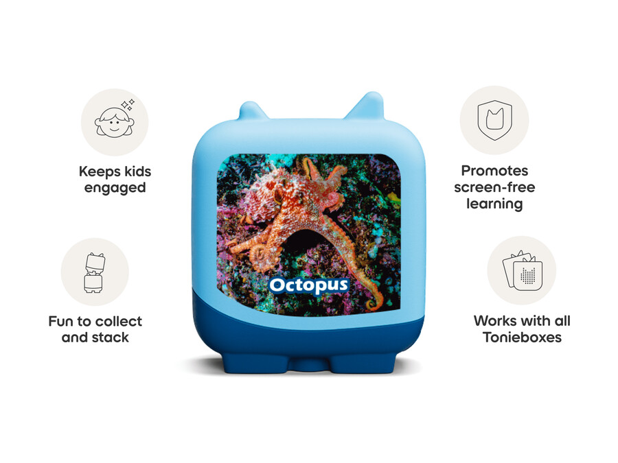 marine life clever tonies - opakowanie 4 sztuk