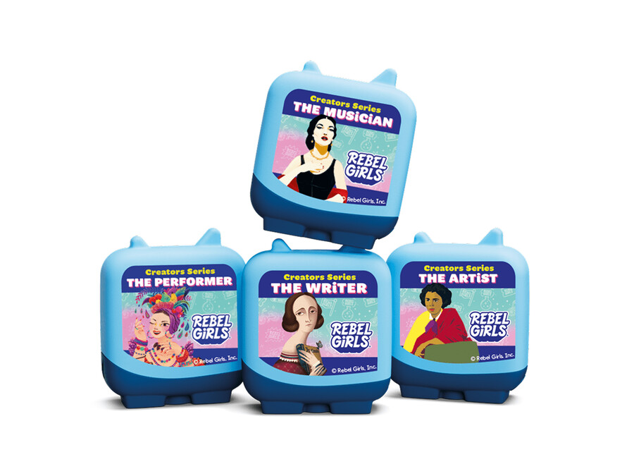 rebel girls creators series clever tonies - 4 sztuki