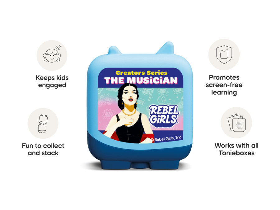 rebel girls creators series clever tonies - 4 sztuki
