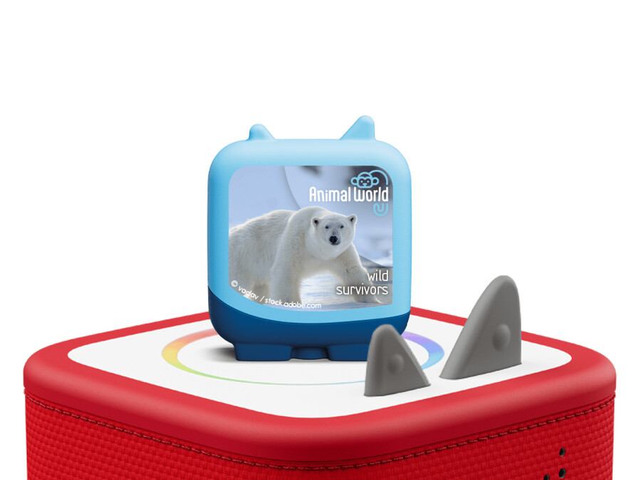 animal world wild survivors clever tonies - 4 sztuki