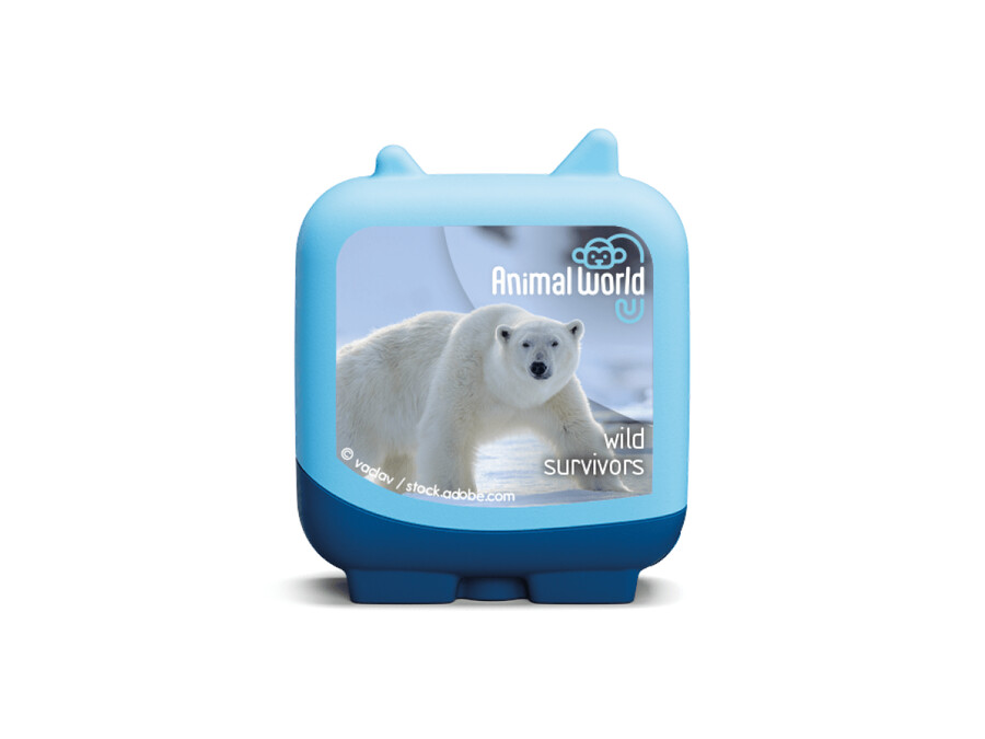 animal world wild survivors clever tonies - 4 sztuki