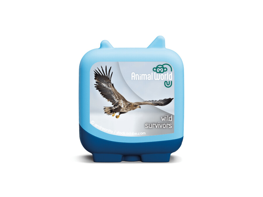 animal world wild survivors clever tonies - 4 sztuki