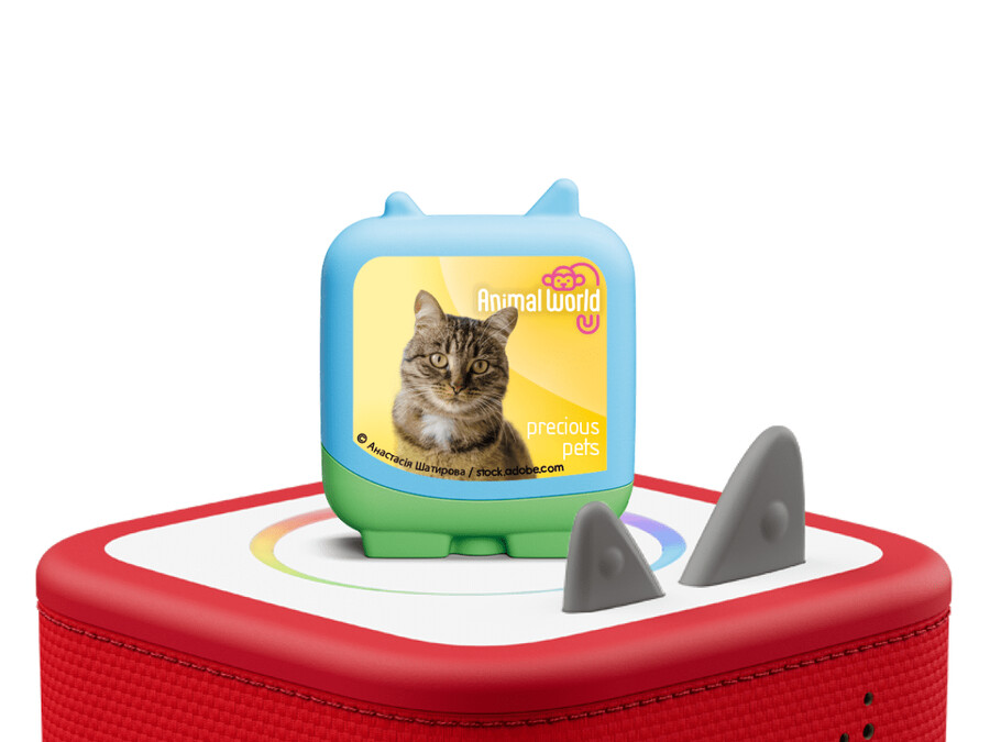 animal world precious pets clever tonies - 4 sztuki