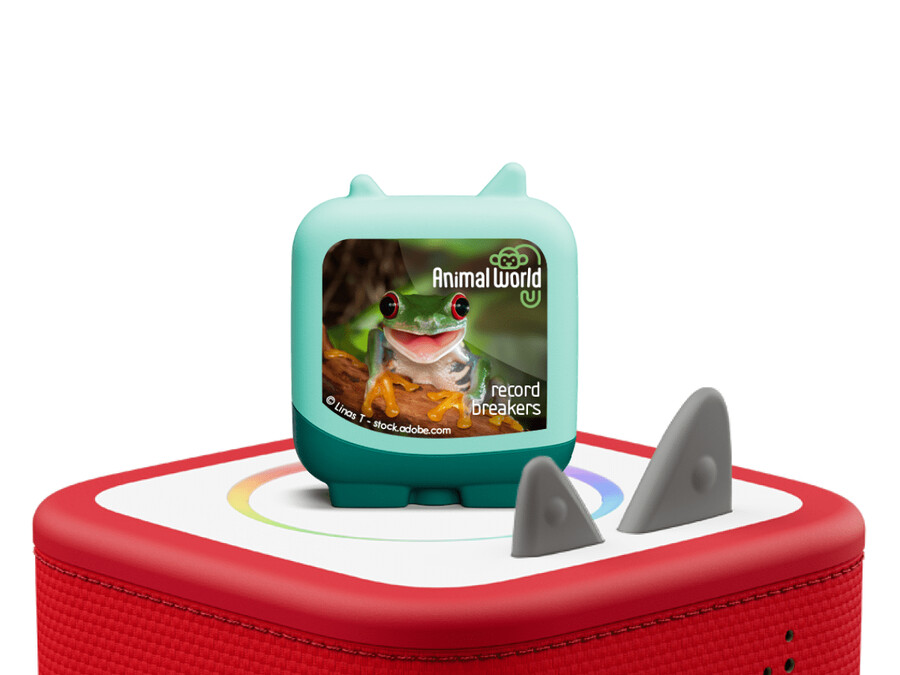 animal world słoń i żaba clever tonies - 2 sztuki