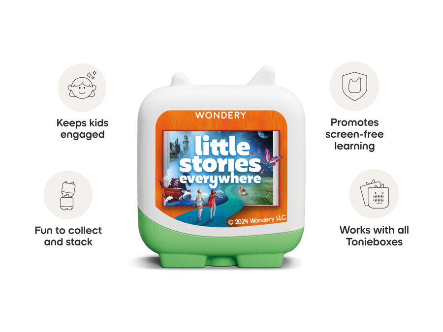 wondery kids clever tonies - 4 sztuki