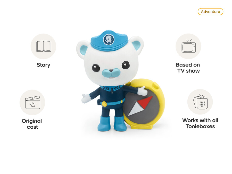 octonauts kapitan barnacles tonie