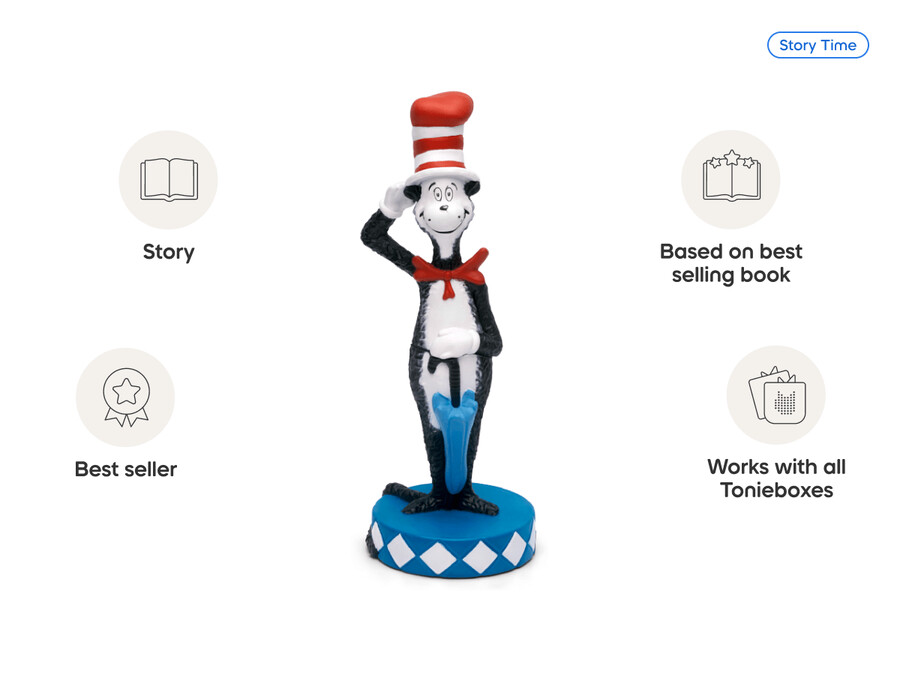 dr. seuss kot w kapeluszu tonie