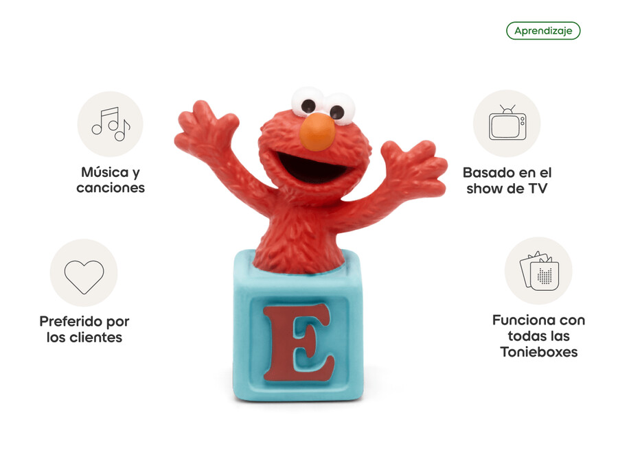 ulica sezamkowa elmo tonie en español