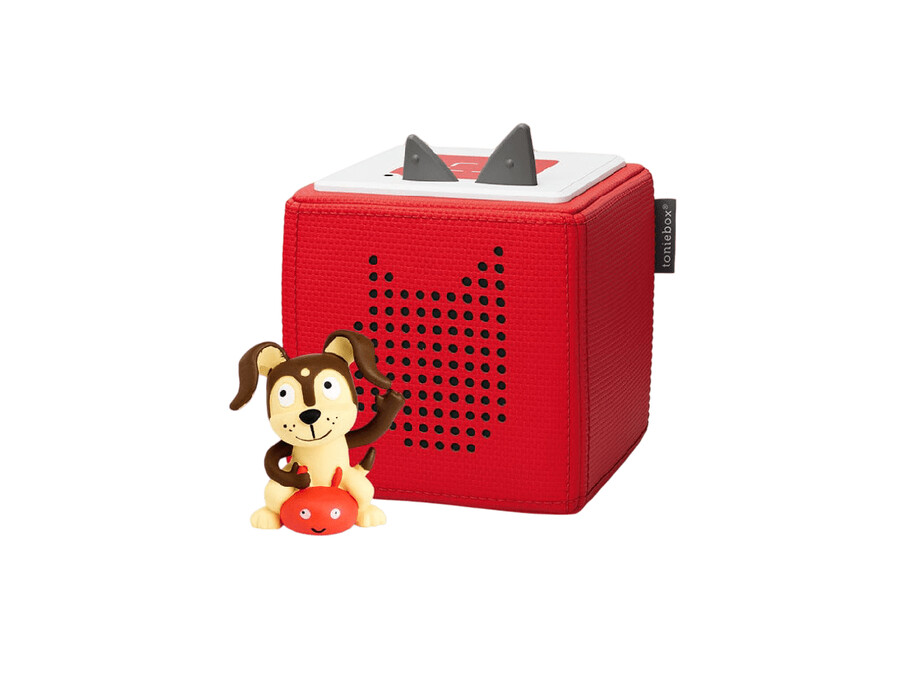 zestaw startowy playtime puppy toniebox 1 - czerwony