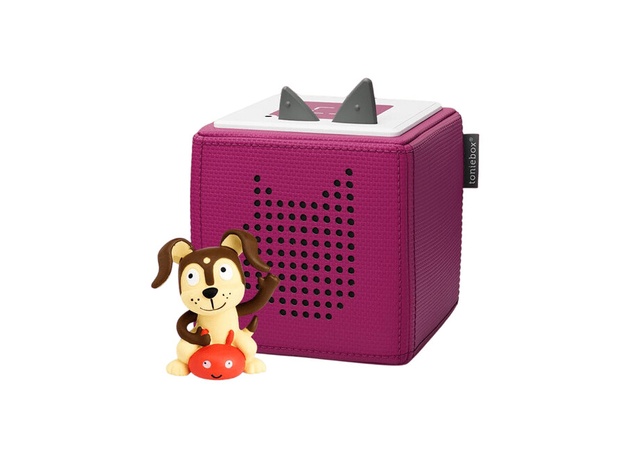 zestaw startowy playtime puppy toniebox 1 - fioletowy