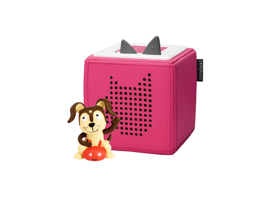 zestaw startowy playtime puppy toniebox 1 - różowy