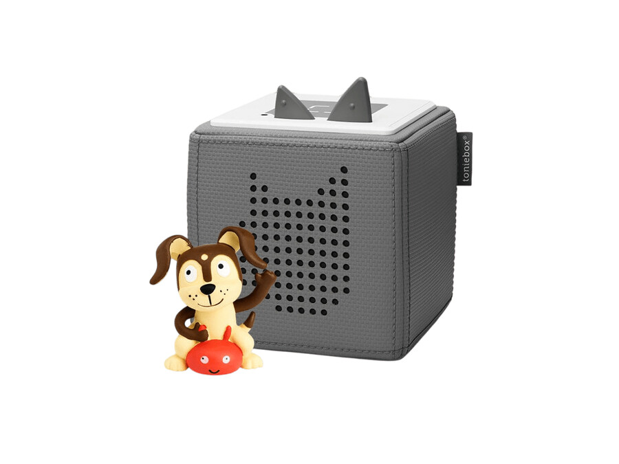 zestaw startowy playtime puppy toniebox 1 - szary