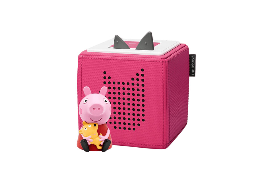 zestaw startowy peppa pig toniebox 1 - różowy