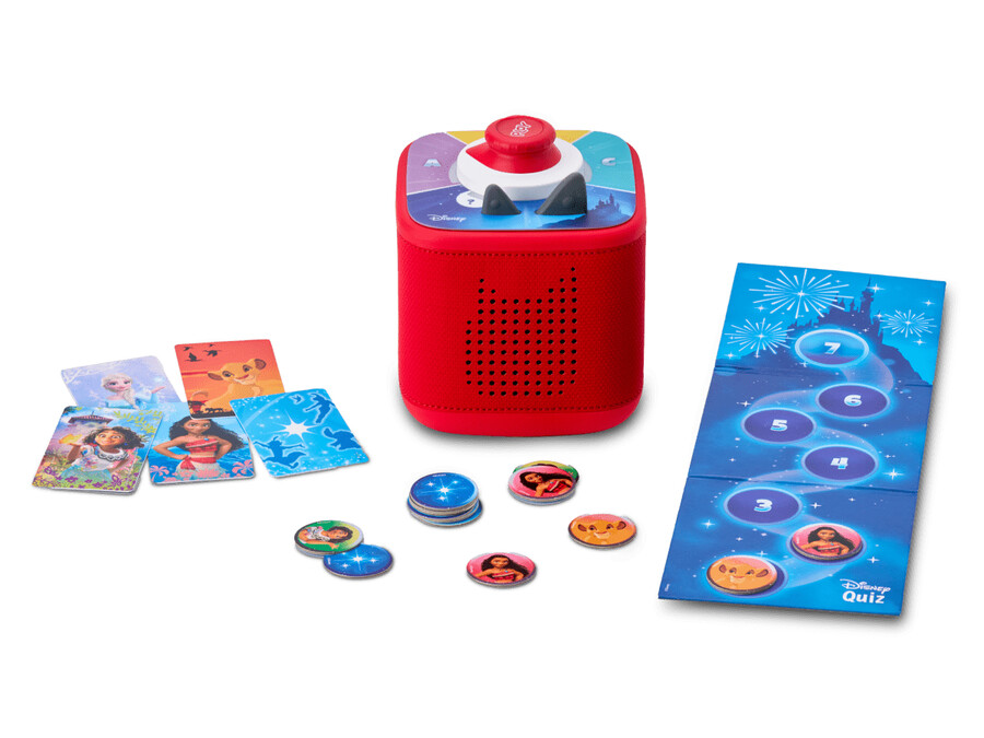 pakiet gier disney toniebox 2 – sunset red