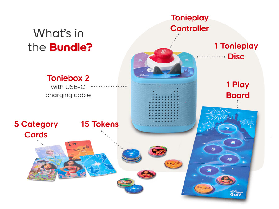 pakiet gier disney toniebox 2 – sky blue