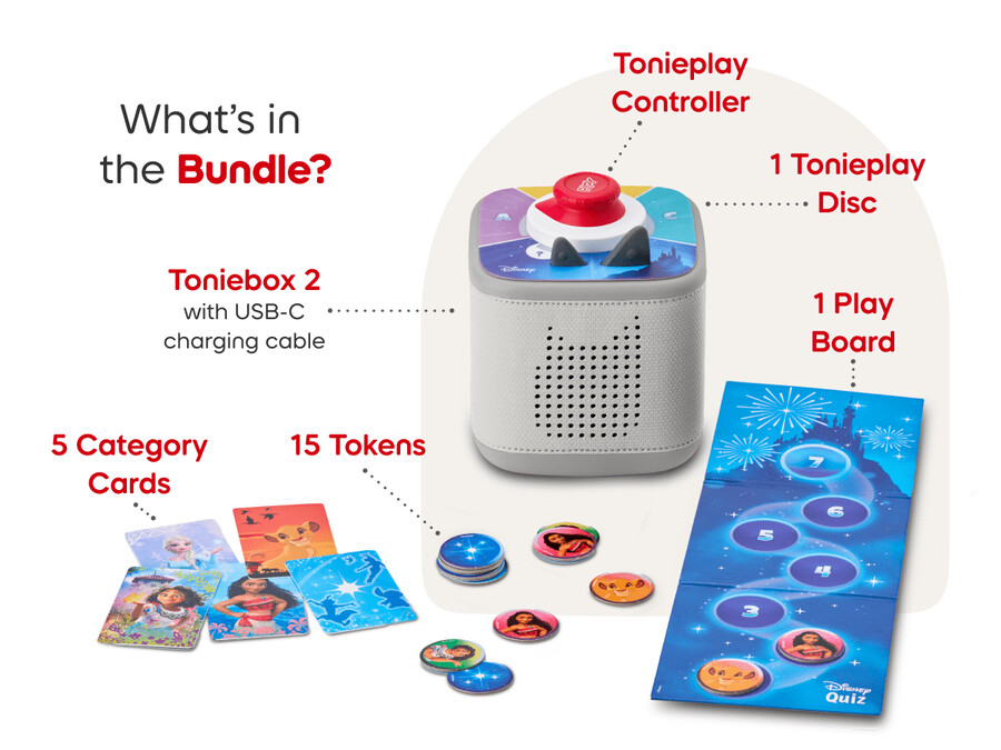 pakiet gier disney toniebox 2 – moon grey