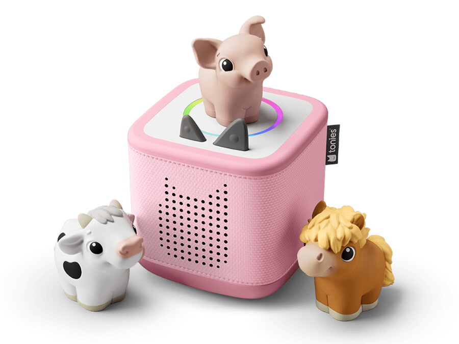 toniebox 2 mój pierwszy zestaw tonies – cloud pink