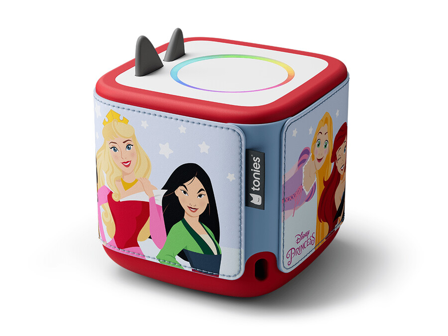 toniebox 2 sleeve księżniczka disneya