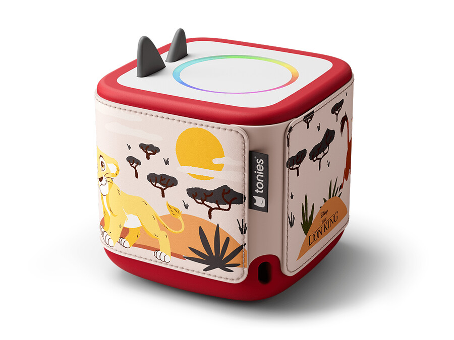 toniebox 2 sleeve disney król lew