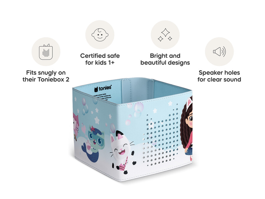 toniebox 2 sleeve domek dla lalek gabby